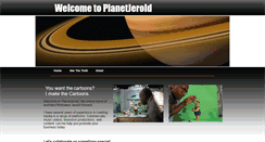 Desktop Screenshot of planetjerold.com